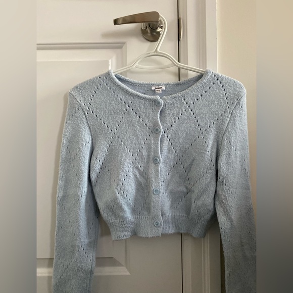 GARAGE- Blue cardigan 🩵 - Picture 1 of 8